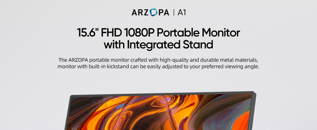 Pantalla Portátil 15.6″ FHD: Tu Segunda Pantalla Donde Quieras