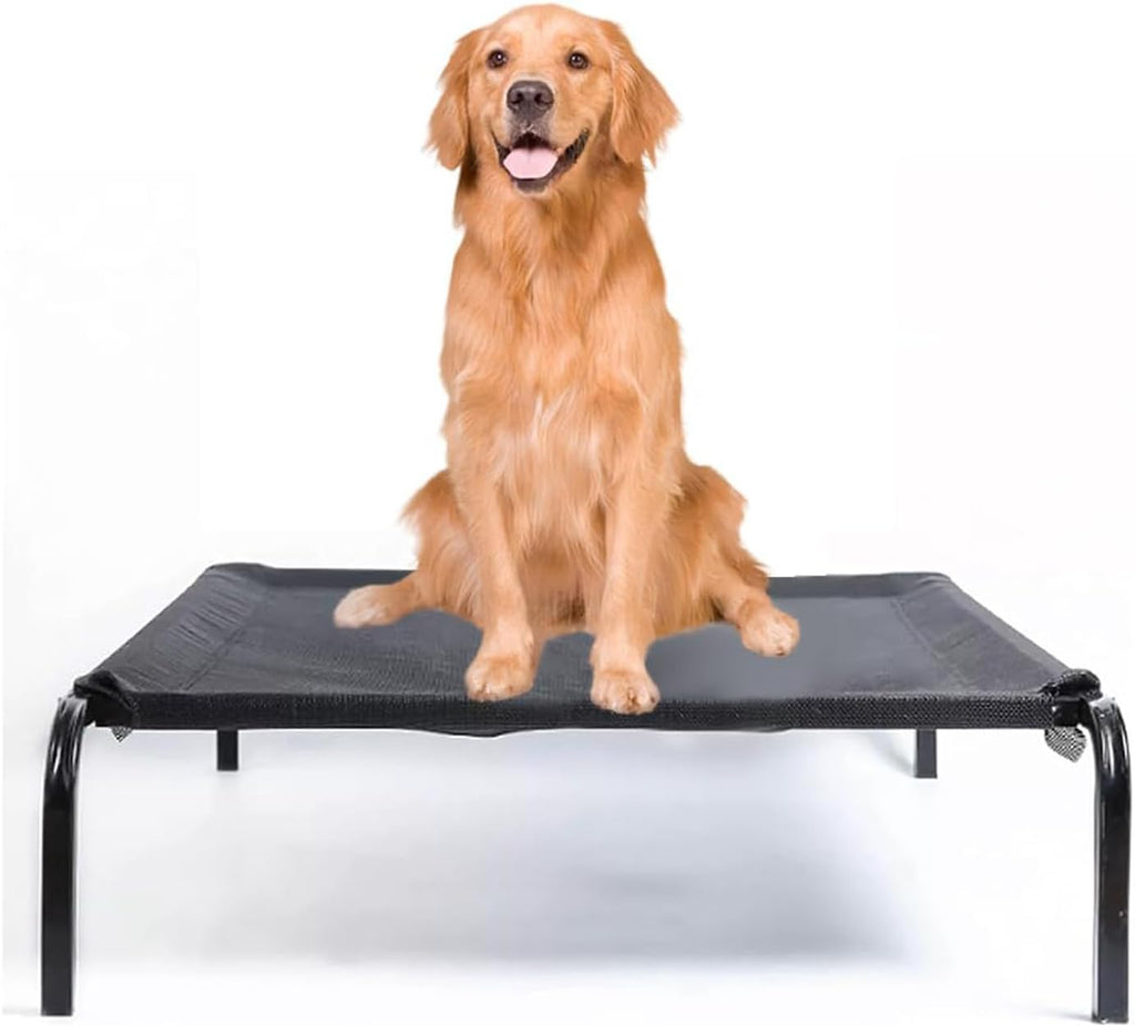 👉 Cama Elevada Premium para Perros (Transpirable + Portátil)