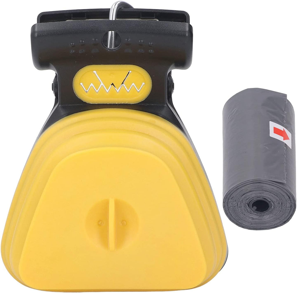 Pala para Recoger Popo de Perro, Recogedor de Popo de Perro con Bolsa de Basura