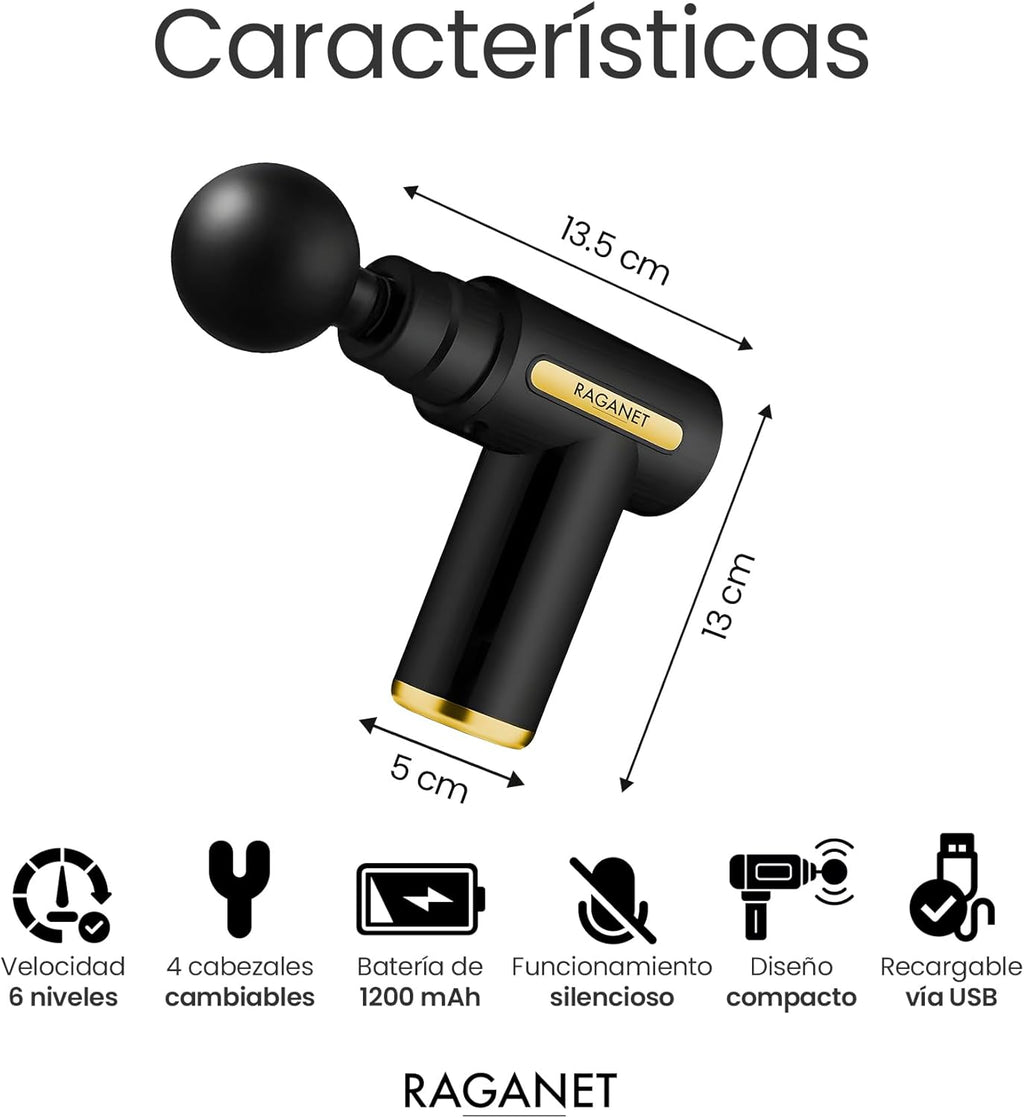 Pistola Masajeadora Raganet