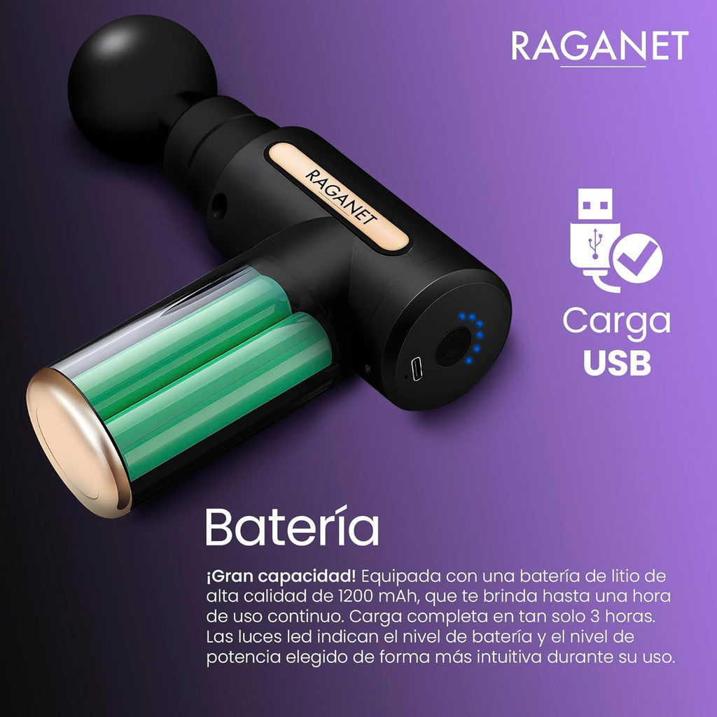 Pistola Masajeadora Raganet