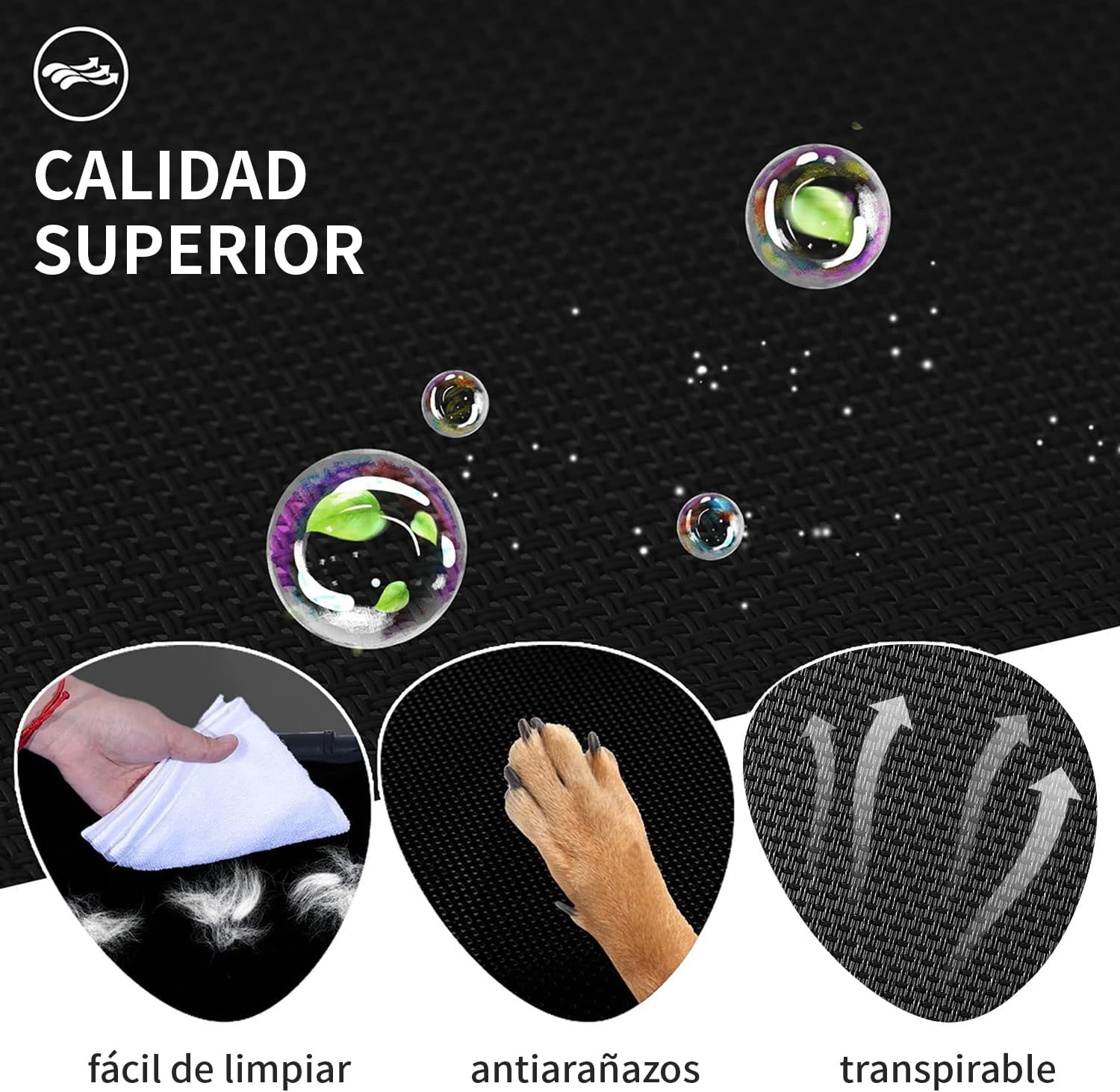 👉 Cama Elevada Premium para Perros (Transpirable + Portátil)