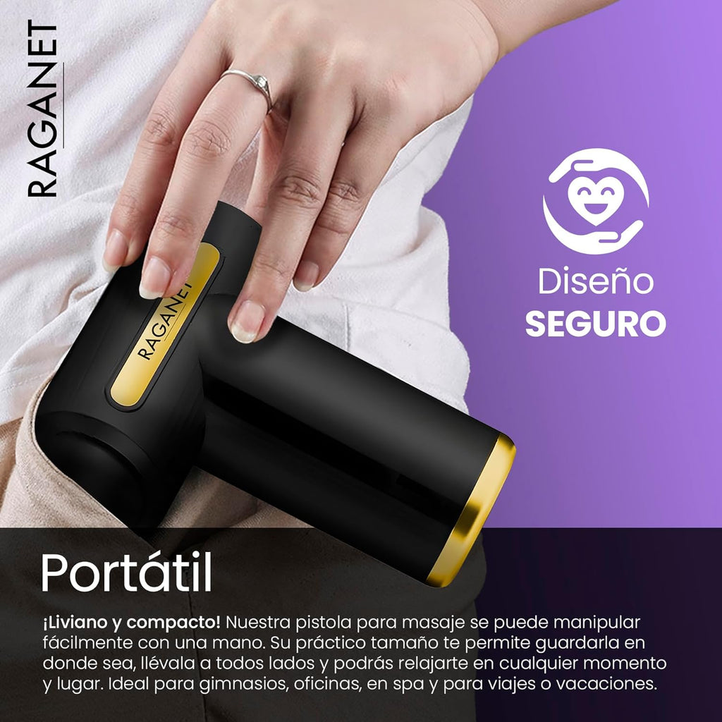 Pistola Masajeadora Raganet