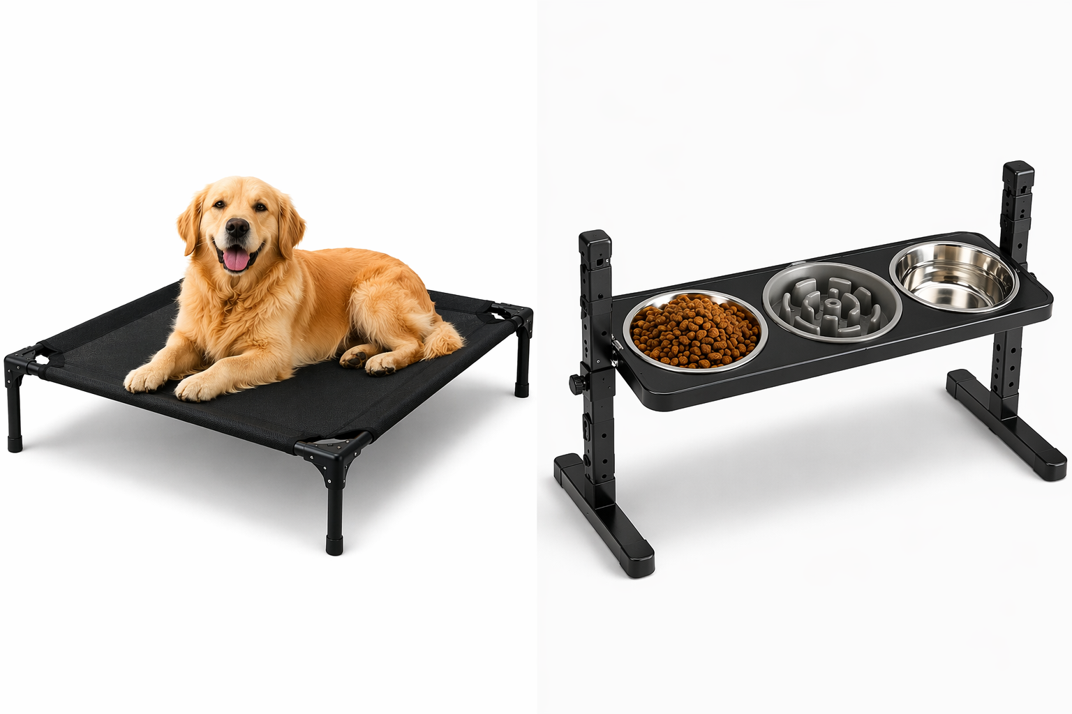 👉 Kit Premium Bienestar Total para Perros (Descanso + Alimentación Inteligente)
