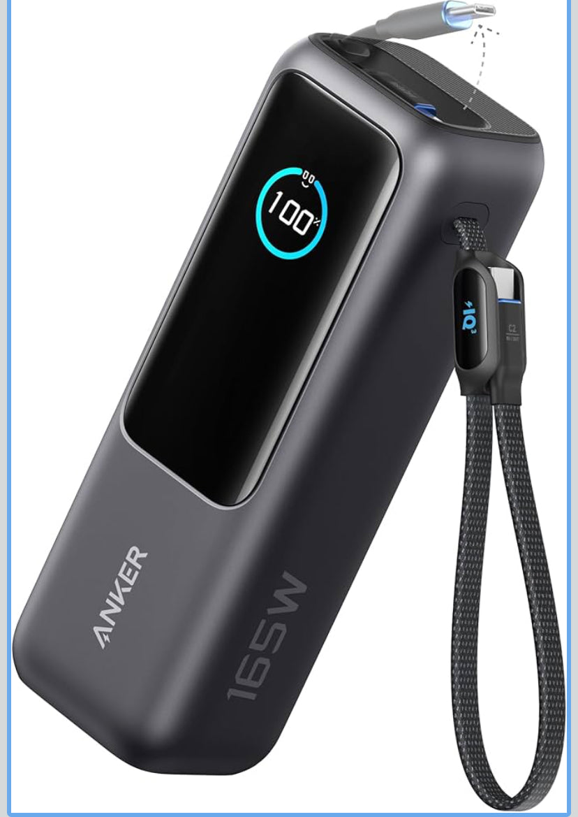 ⚡ La batería externa más potente para laptops y dispositivos – hasta 165W de potencia real Tu energía portátil para trabajar, viajar y vivir sin enchufes