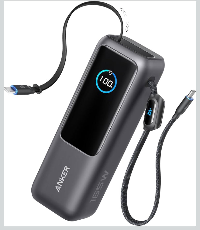 ⚡ La batería externa más potente para laptops y dispositivos – hasta 165W de potencia real Tu energía portátil para trabajar, viajar y vivir sin enchufes