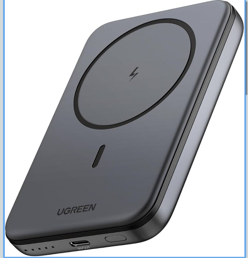 UGREEN 10000mAh Power Bank Inalabrico PD 20W Carga Raida
