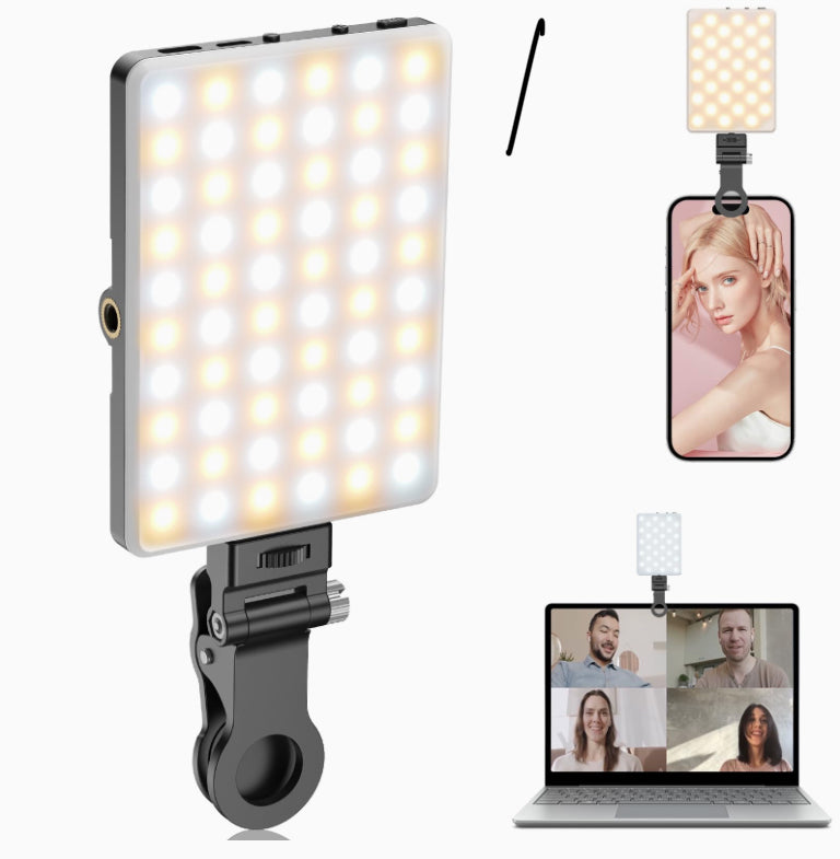 💡 TONEOF Selfie – Luz LED Recargable para Celular