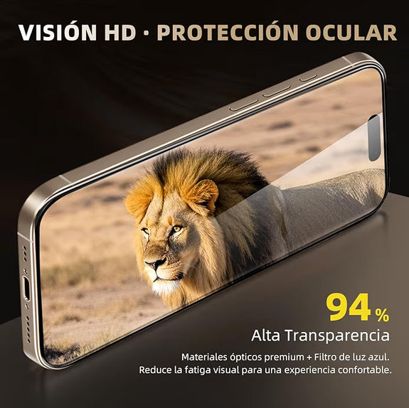 Película protectora de pantalla de vidrio 9h + de 3 piezas para iPhone