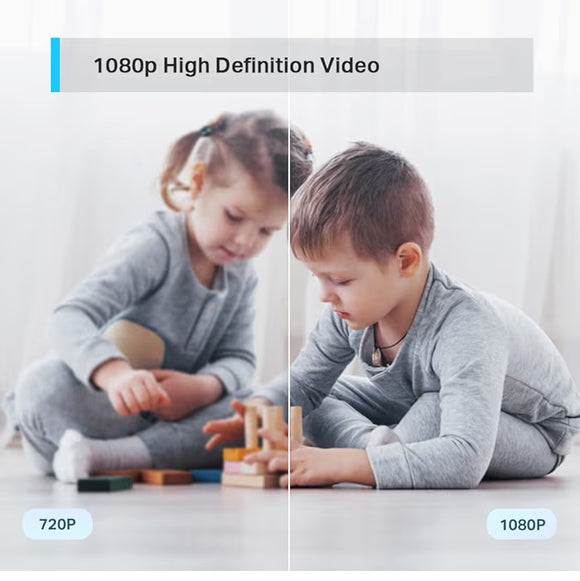 Tapo TP-Link TC70, Cámara Wi-Fi de Seguridad Interior,1080P, Cámara IP Domo 360°