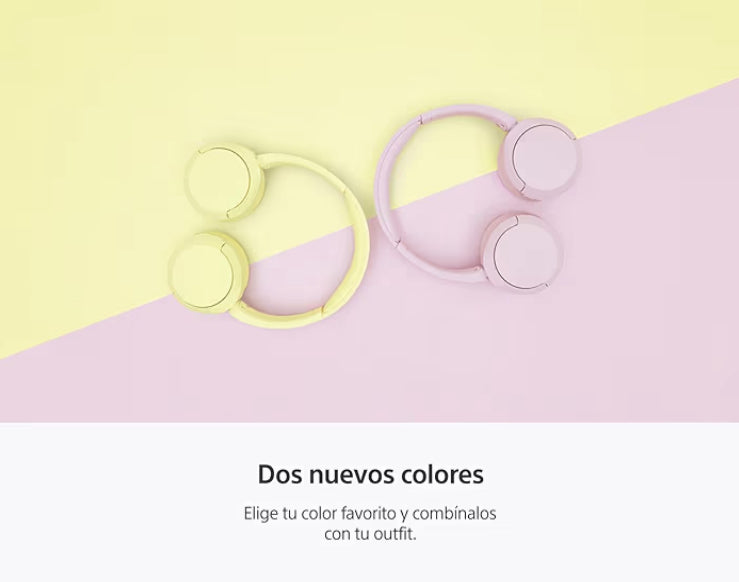SONY Audífonos Inalámbricos de Diadema Color Rosa Modelo - WH-CH520