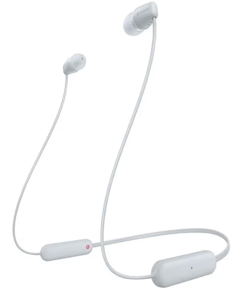 Sony WI-C100 - Audífonos inalámbricos intraauriculares con Banda para el Cuello