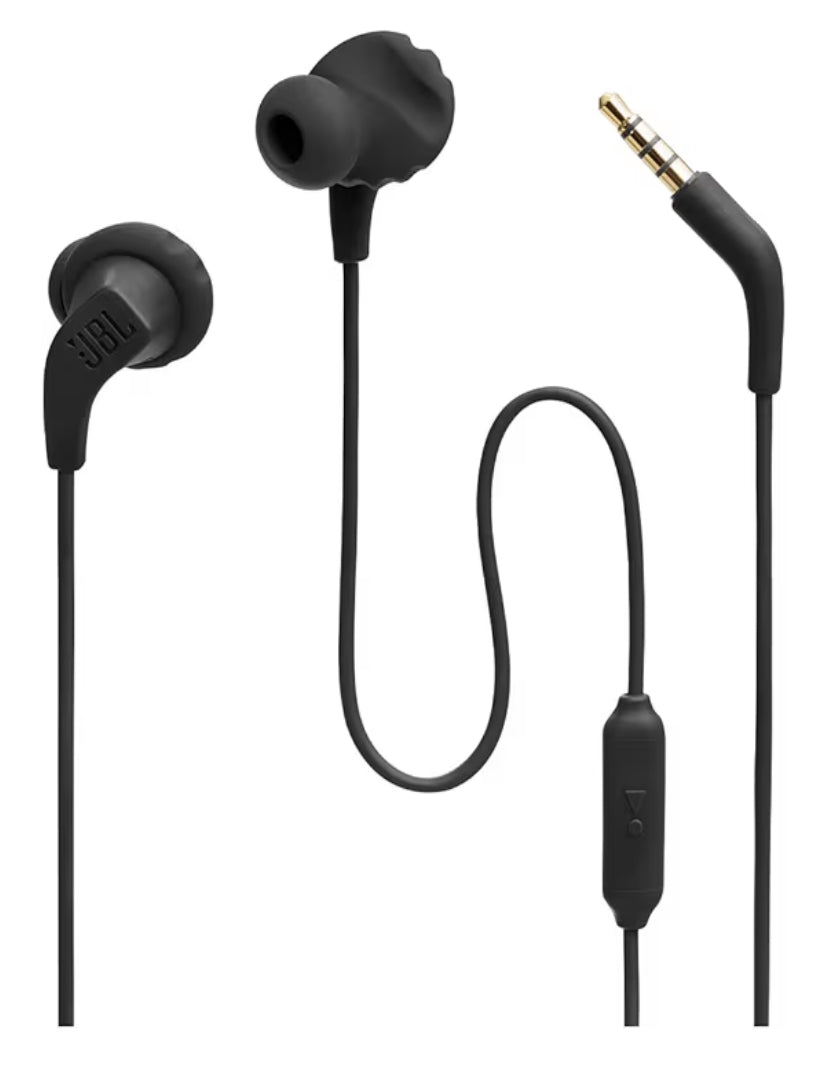 JBL Endurance Run 2 - Auriculares Deportivos Impermeables en la Oreja