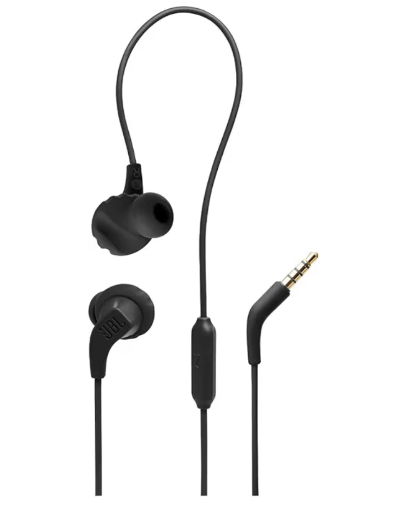 JBL Endurance Run 2 - Auriculares Deportivos Impermeables en la Oreja