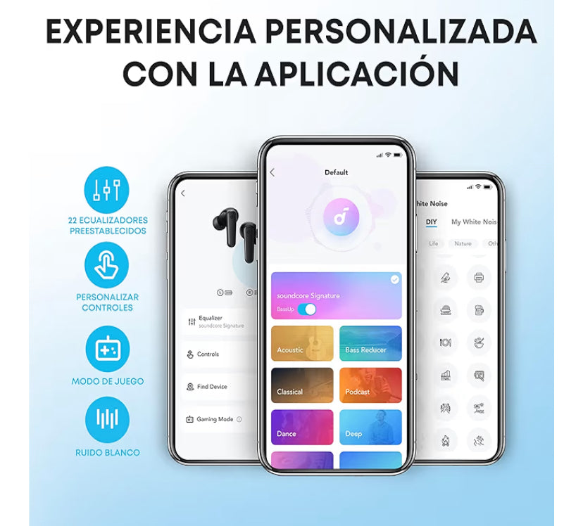 Soundcore by Anker P20i Audifonos Inalambricos Bluetooth, 30h de Reproducción