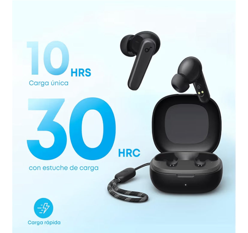Soundcore by Anker P20i Audifonos Inalambricos Bluetooth, 30h de Reproducción