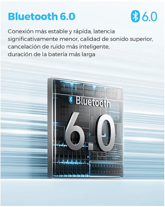 SoundPEATS C30 Audífonos Inalámbricos Cancelación de Ruido Activa Híbrida -52 dB Hi-Res LDAC, 12mm Altavoz Estéreo