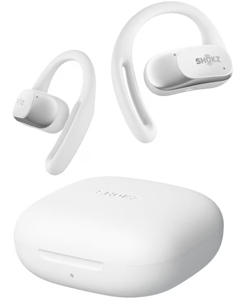 SHOKZ Auriculares Open-Ear OpenFit Air, Auriculares Bluetooth inalámbricos con Micrófono