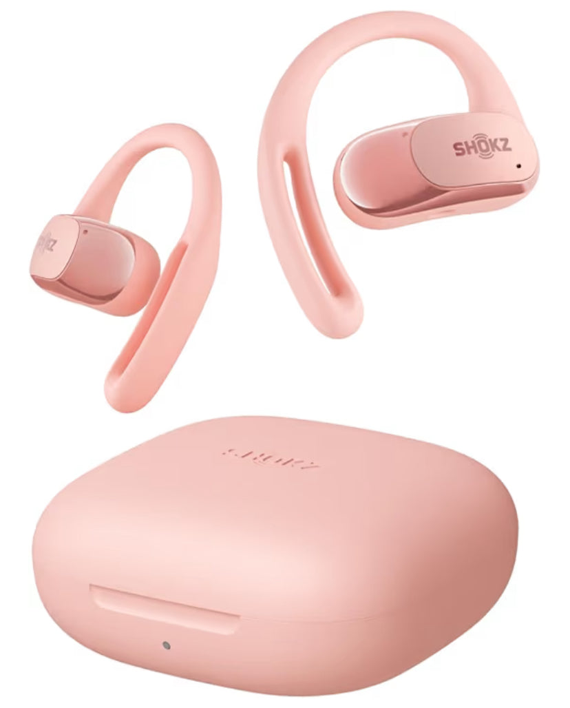 SHOKZ Auriculares Open-Ear OpenFit Air, Auriculares Bluetooth inalámbricos con Micrófono