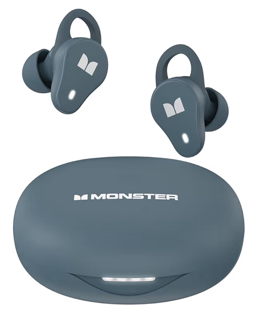 Monster N-Lite 210 Audífonos Inalámbricos, Auriculares Bluetooth 5.4, Drivers 13mm, Sonido Estéreo Inmersivo