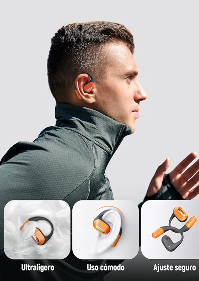 🔥 Audífonos TrueFree O2 Open Ear con Bluetooth 5.3