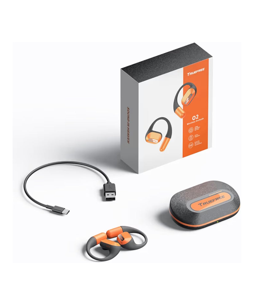 🔥 Audífonos TrueFree O2 Open Ear con Bluetooth 5.3