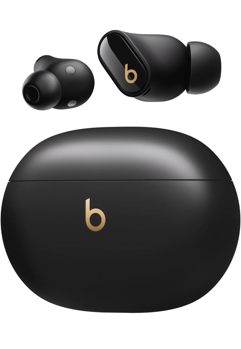 Beats Studio Buds + - True Wireless Noise Cancelling Earbuds - Black/Gold