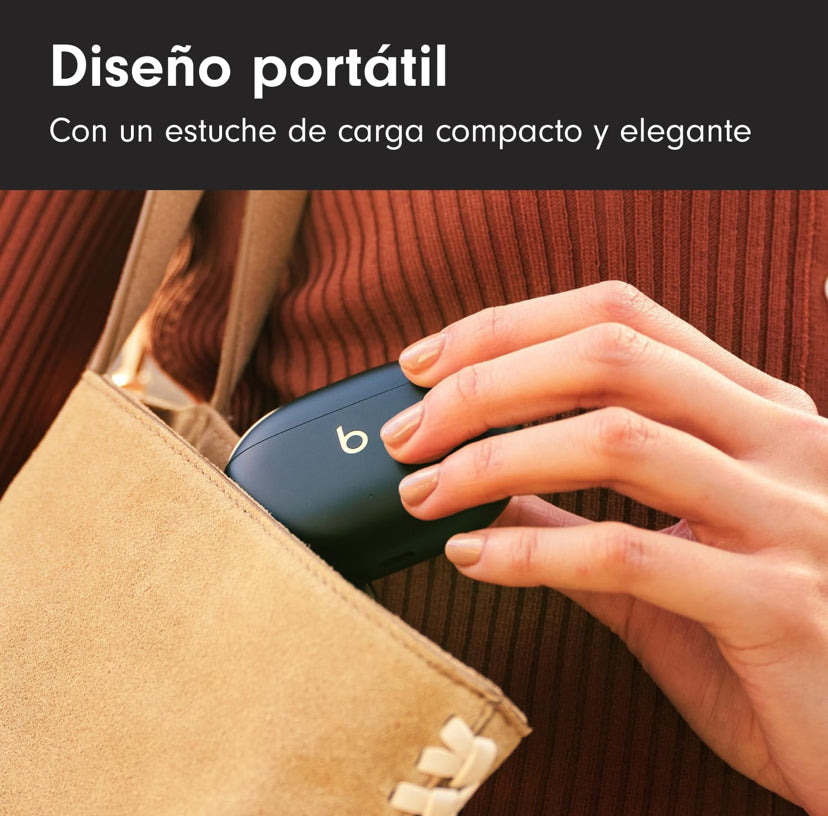 Beats Studio Buds + - True Wireless Noise Cancelling Earbuds - Black/Gold