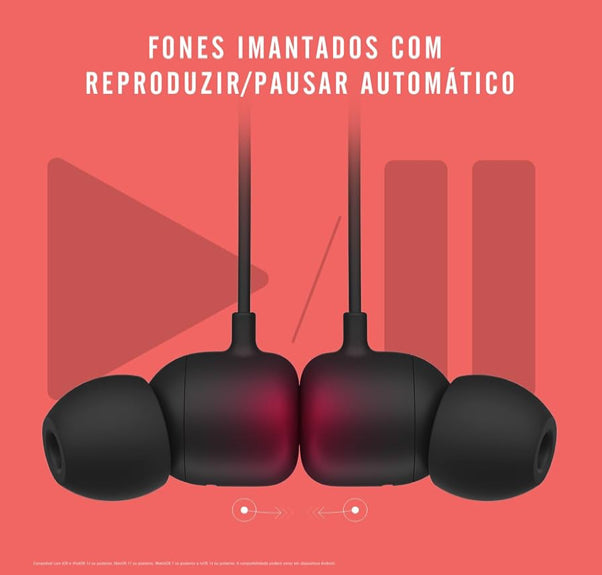 Beats Audífonos in-Ear Flex inalámbricos, Chip W1 para audífonos diseñado por Apple