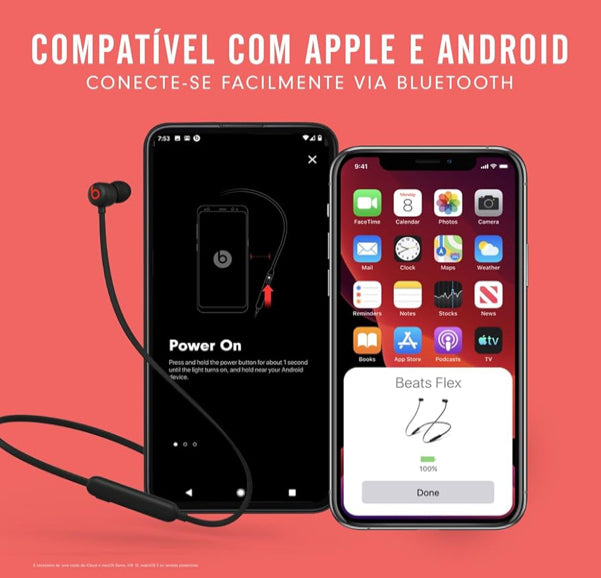 Beats Audífonos in-Ear Flex inalámbricos, Chip W1 para audífonos diseñado por Apple