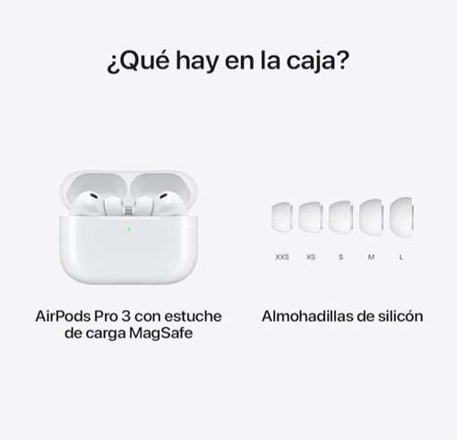 AirPods Pro 3 de Apple – Sonido Profesional en Tu Día
