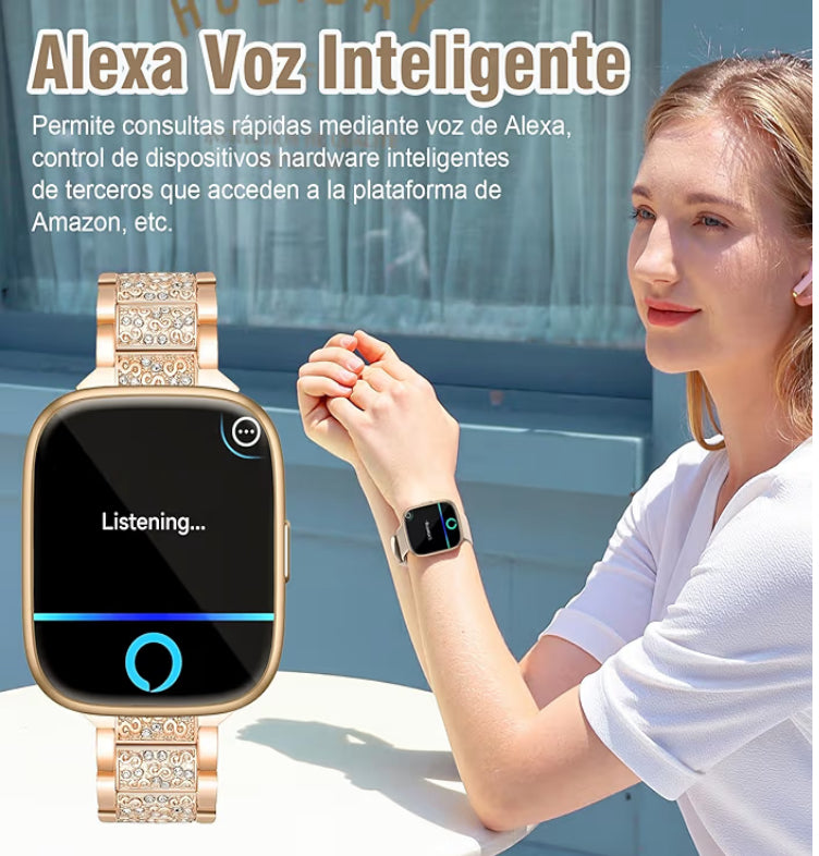 ⌚ Smartwatch Mujer con Alexa