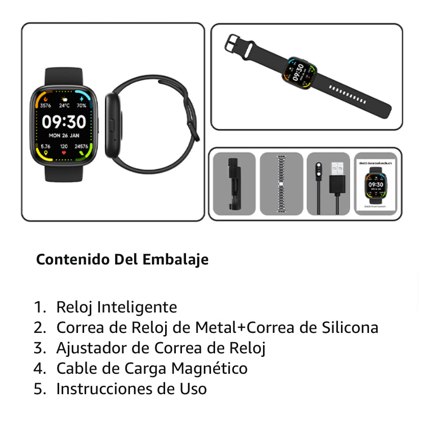 ⌚ Smartwatch Mujer con Alexa