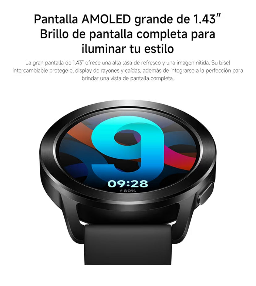 ⌚ Xiaomi Watch S3 Smartwatch – Negro"
