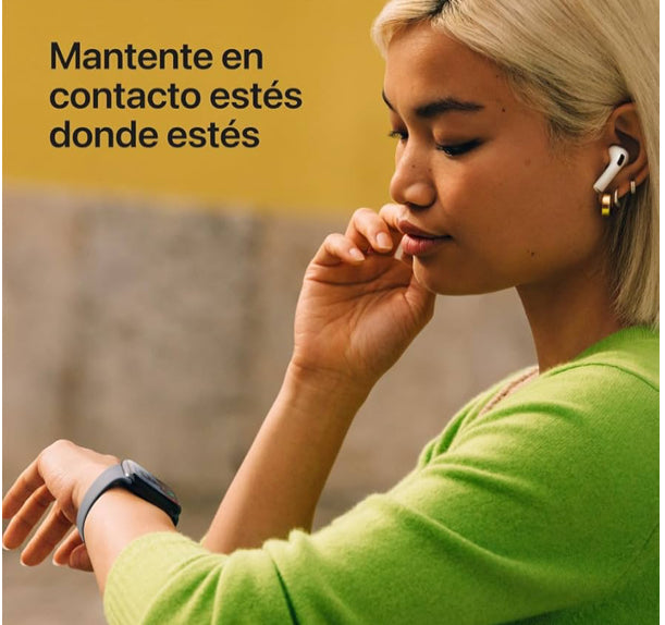 Apple Watch SE 3 GPS 40 mm – Caja de Aluminio Blanco Estelar + Correa Deportiva Blanco Estelar
