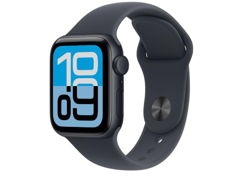 Apple Watch SE 3 GPS 40 mm – Caja de Aluminio Blanco Estelar + Correa Deportiva Blanco Estelar