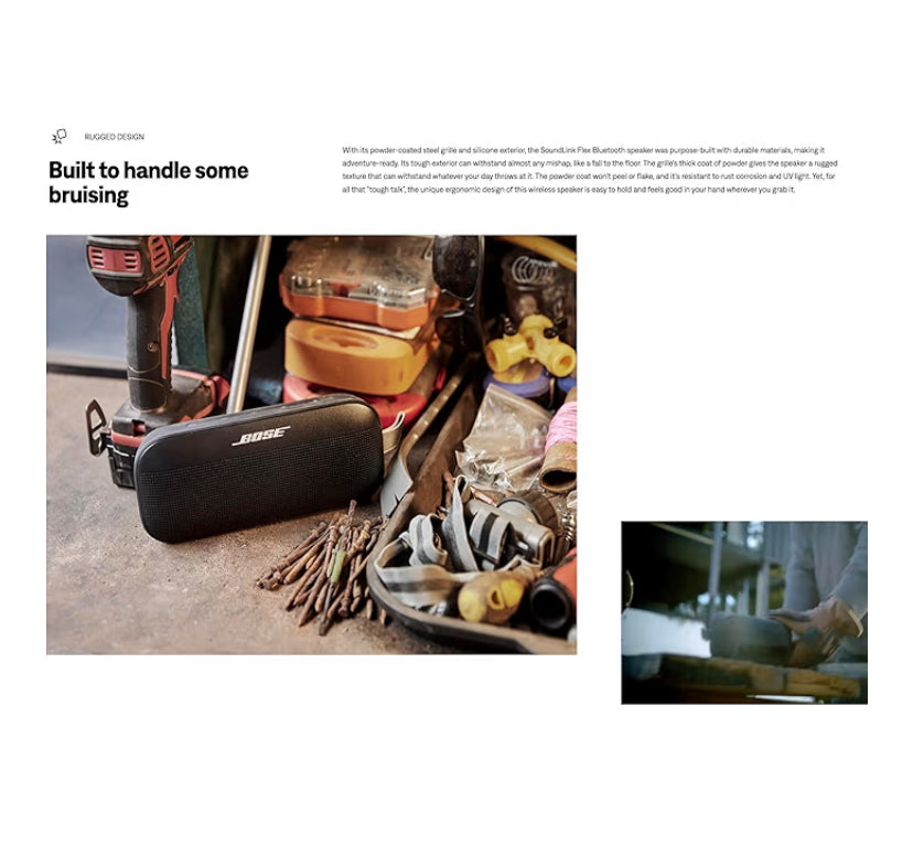 🔊 Bose SoundLink Flex SE – Altavoz Bluetooth Portátil Resistente al Agua