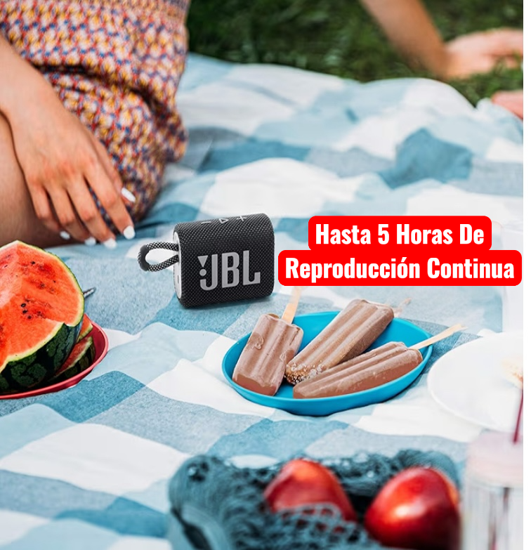 🔊 Bocina JBL GO 3 – Sonido Potente y Portátil