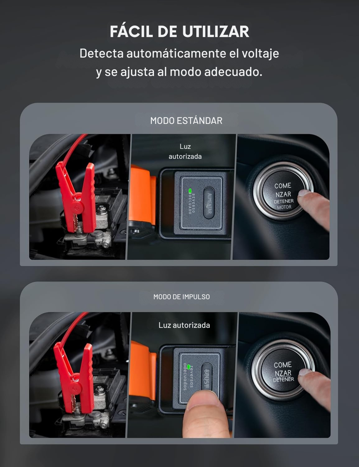 AstroAI Arrancador de Batería de Coche Portátil,