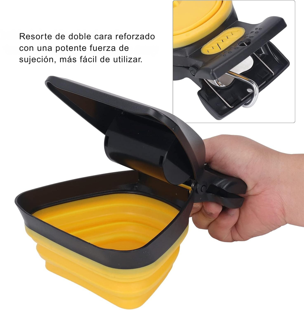 Pala para Recoger Popo de Perro, Recogedor de Popo de Perro con Bolsa de Basura