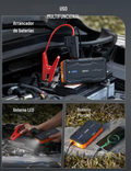 AstroAI Arrancador de Batería de Coche Portátil,