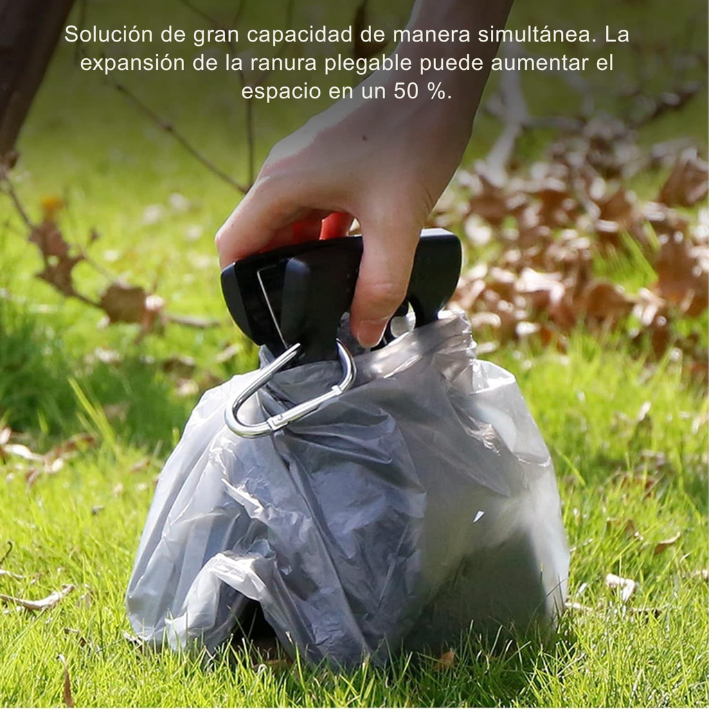 Pala para Recoger Popo de Perro, Recogedor de Popo de Perro con Bolsa de Basura